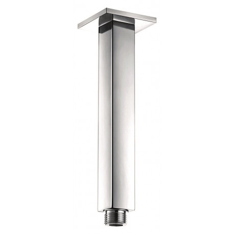 Iona Chrome Square Ceiling Mounted Wall Arm