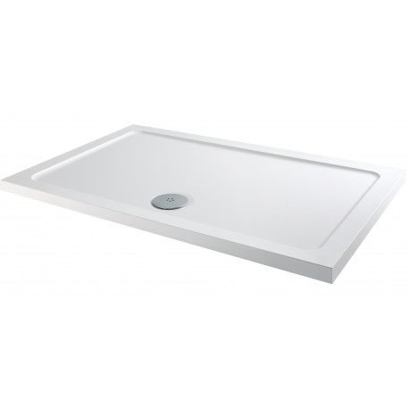 Iona 40mm Stone Resin Rectangle Shower Tray 1100mm x 700mm