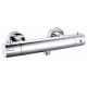 Iona Chrome Round Cool Touch Exposed Bar Shower Valve