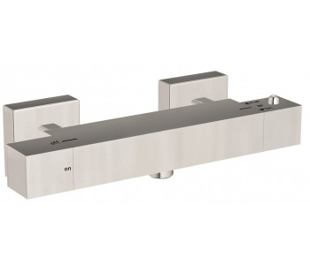 Iona Chrome Square Exposed Bar Shower Valve WRAS Approved