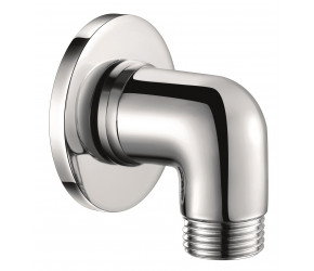 Iona Chrome Traditional Round Outlet Elbow