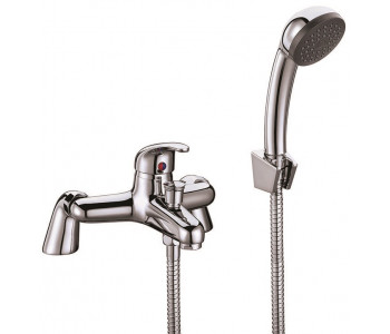 Iona Entry Thermostatic Bath Shower Mixer Wall And Deck Mounted