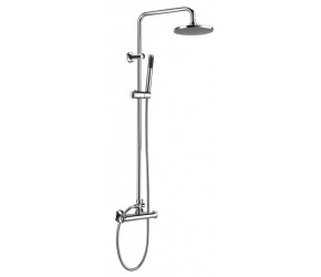 Iona Entry Thermostatic Shower Valve With Rigid Riser Kit