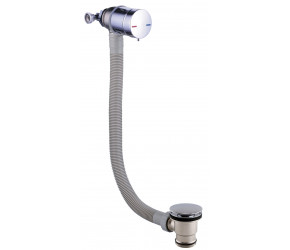 Iona Chrome Bath Filler And Overflow With Click Waste