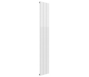 Reina Casina White Aluminium Single Panel Vertical Radiator 1800mm x 280mm