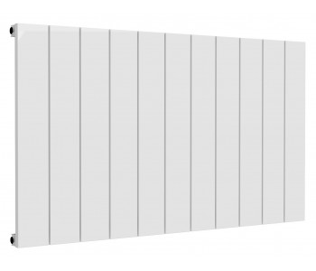 Reina Casina White Aluminium Single Panel Horizontal Radiator 600mm x 1040mm