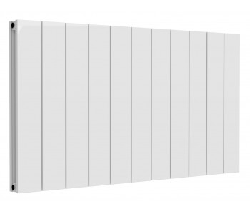 Reina Casina White Aluminium Double Panel Horizontal Radiator 600mm x 1040mm