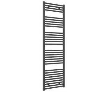 Reina Diva Anthracite Straight Heated Towel Rail 1800mm x 500mm