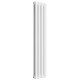 Reina Coneva White Vertical Column Radiator 1500mm x 300mm
