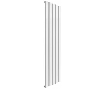 Reina Vicari White Aluminium Single Panel Vertical Radiator 1800mm x 500mm
