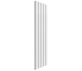 Reina Vicari White Aluminium Double Panel Vertical Radiator 1800mm x 500mm