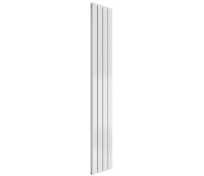 Reina Flat White Double Panel Vertical Radiator 1800mm High x 292mm Wide