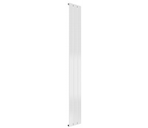 Reina Flat Single Panel White Vertical Designer Radiator 1800mm High x 218mm Wide