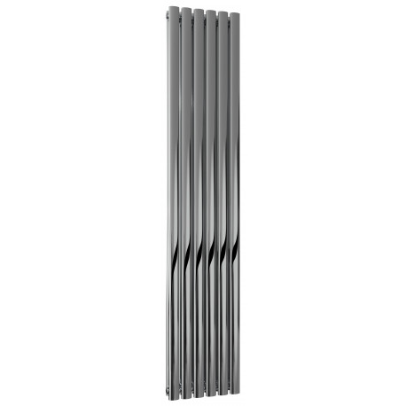 Reina Nerox Polished Stainless Steel Double Panel Radiator 1800mm x 354mm