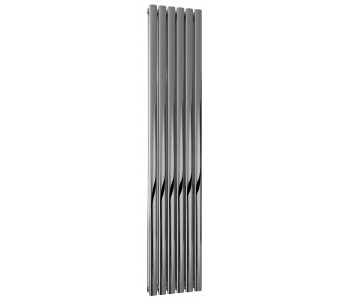 Reina Nerox Polished Stainless Steel Double Panel Radiator 1800mm x 354mm