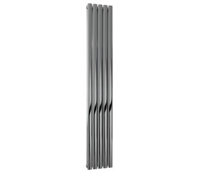 Reina Nerox Polished Stainless Steel Double Panel Radiator 1800mm x 295mm