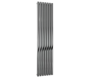 Reina Nerox Polished Stainless Steel Double Panel Radiator 1800mm x 413mm