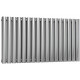 Reina Nerox Brushed Stainless Steel Double Panel Radiator 600mm x 1003mm