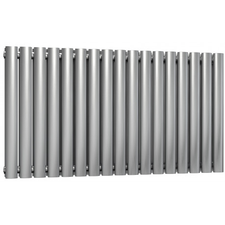 Reina Nerox Brushed Stainless Steel Double Panel Radiator 600mm x 1003mm