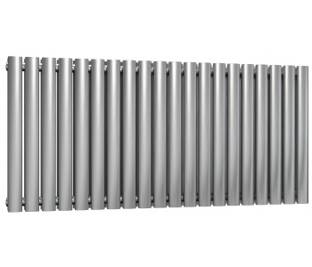 Reina Nerox Brushed Stainless Steel Double Panel Radiator 600mm x 1180mm