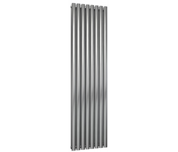Reina Nerox Brushed Stainless Steel Double Panel Radiator 1800mm x 472mm