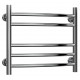 Reina Eos Stainless Steel Towel Rail Curved 430mm High x 500mm Wide