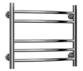 Reina Eos Stainless Steel Towel Rail Curved 430mm High x 500mm Wide