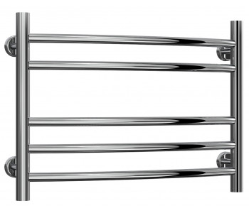 Reina Eos Stainless Steel Towel Rail Curved 430mm High x 600mm Wide