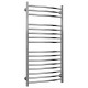 Reina Eos Stainless Steel Towel Rail Curved 1200mm High x 600mm Wide