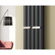 Reina Aluminium Radiator Towel Bar 450mm Single Chrome