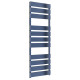 Reina Fermo Blue Satin Aluminium Designer Towel Rail 1550mm x 485mm