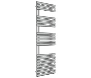 Reina Scalo Brushed Stainless Steel Towel Rail 1535mm High x 500mm Wide