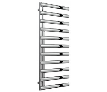Reina Cavo Polished Stainless Steel Towel Rail 1230mm High x 500mm Wide