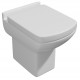 Kartell Pure Back to Wall Toilet Pan with Soft Close Seat