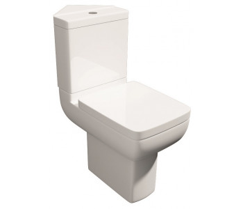 Kartell Options 600 Close Coupled Corner Toilet with Soft Close Seat