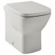 Kartell Evoque Back To Wall Toilet with Soft Close Seat