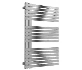 Reina Entice Brushed Stainless Steel Heated Towel Rail 770mm X 500mm