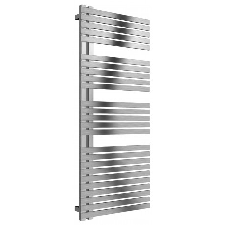 Reina Entice Brushed Stainless Steel Heated Towel Rail 1200mm X 500mm