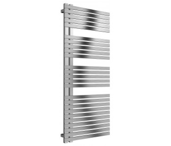 Reina Entice Brushed Stainless Steel Heated Towel Rail 1200mm X 500mm
