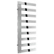 Reina Capelli Polished Stainless Steel Designer Radiator 1235mm High x 500mm Wide