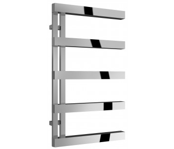 Reina Piazza Polished Stainless Steel Designer Towel Rail 870mm x 500mm