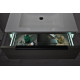 Iona Illumo Rustic Oak Wall Hung LED Vanity Cabinet With Basin 600mm