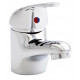 Kartell G4K Chrome Mono Basin Mixer Tap With Clicker Waste