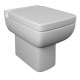 Kartell Options Back To Wall Toilet With Soft Close Seat