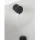 Iona Matt Black Bath Filler And Overflow With Click Waste