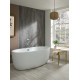 BC Designs Tamorina Gloss White Freestanding Bath 1600mm x 800mm