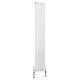 Wyvern White Flat Single Panel Vertical Radiator 1800mm x 272mm