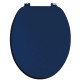 Iona Indigo Blue Wooden Soft Close Toilet Seat