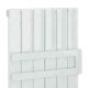 Eastbrook Addington Type10 Double Flat Style Towel Hanger Gloss White 292mm