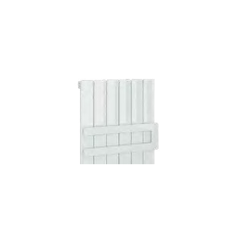 Eastbrook Addington Type10 Double Flat Style Towel Hanger Gloss White 292mm